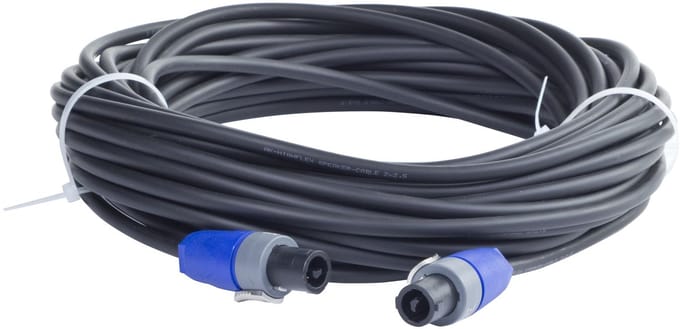 MUSIC STORE LS-Kabel 20m Speaker Twist PRO 2x 2,5mm² - Luidsprekerkabel