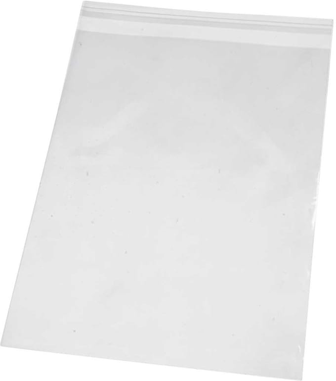 Cellofaan zakjes, b: 18 cm, h: 25,3 cm, 200stuks, 25 micron