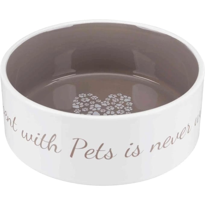 Trixie Pet's Home Ceramic Bowl Cream 1.4L 20cm