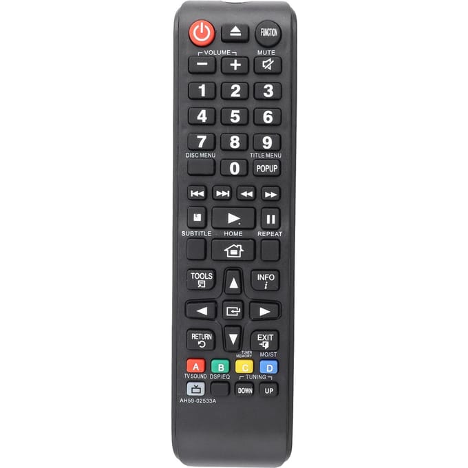 Vervangende afstandsbediening voor Samsung AH59?02533A Blue Ray Home Theater-systeem black