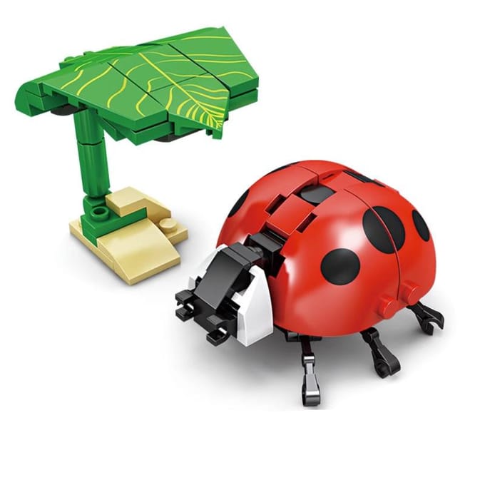 Nieuwste Bouwstenen Speelgoed Kinderen Educatieve Puzzel Dier Assemblage Bij Libelle Insect Cadeau S
