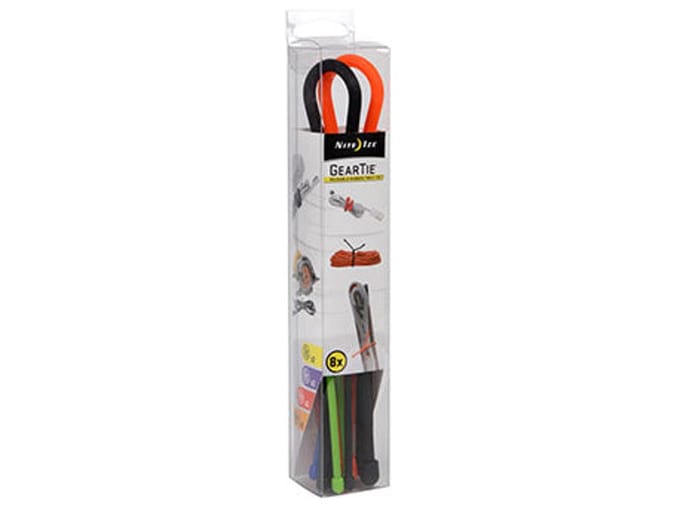 Nite Ize Gear Tie Box Assortment 8pcs   GTBA-A2-R8