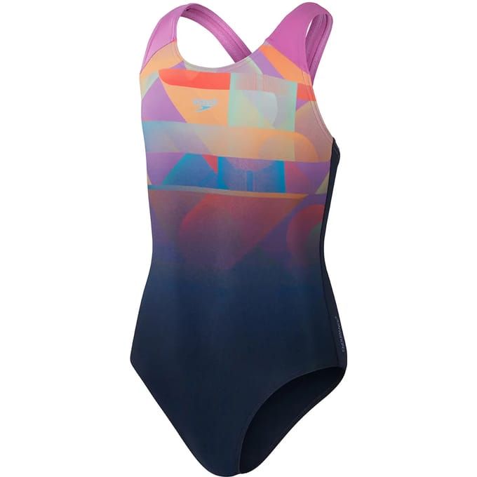 1-delig meisjes zwempak Speedo Splashb