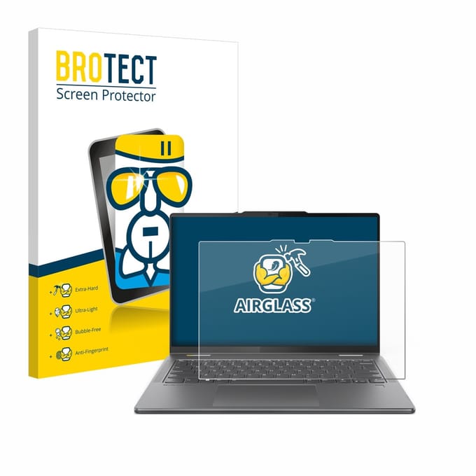 Screenprotector voor Lenovo Yoga 7 2-in-1 Gen 9 14" Beschermglas transparant