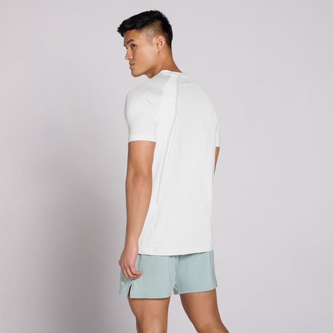 MP Heren Tempo Panel T-Shirt - Bewolkt Grijs - M