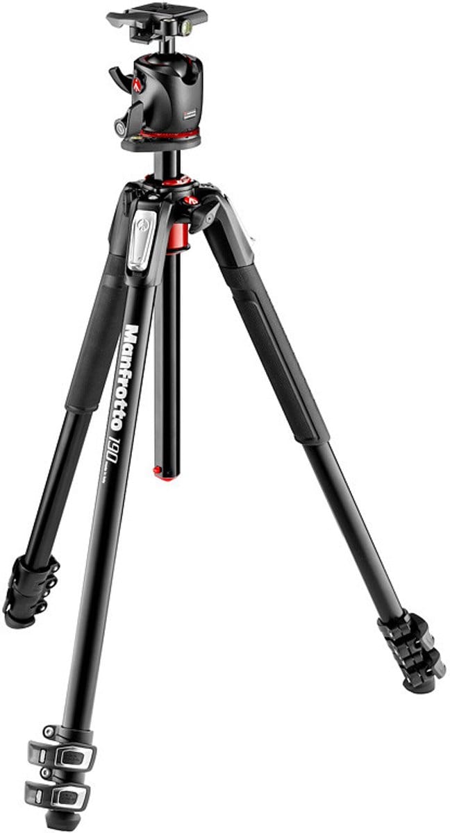 Manfrotto MK190XPro3 Aluminium Statief + BHQ2 Balhoofd