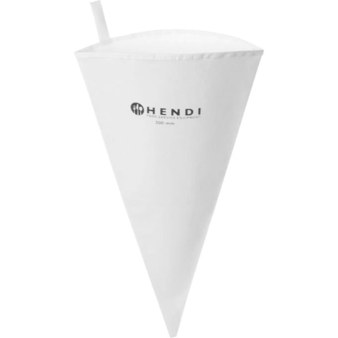 HENDI Katoenen spuitzakken – polyurethaan binnenlaag – ophangoog – 300 mm – 2 stuks