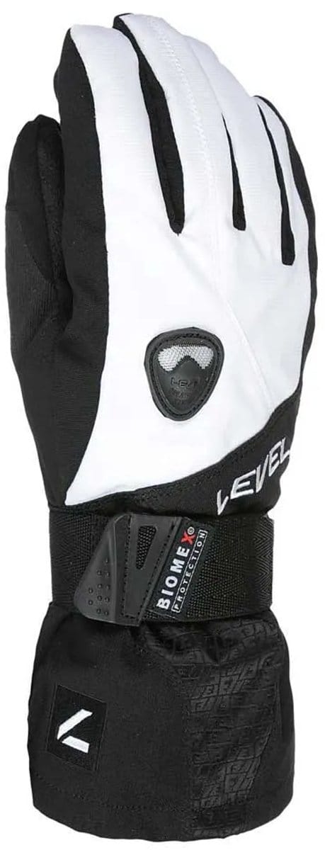 Level Fly Handschoenen Wit,Zwart M Kinderen