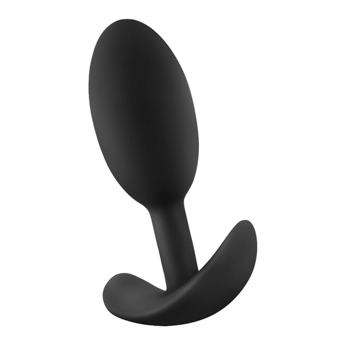 Anal Adventures Platinum - Vibra Slim Verzwaarde Anaal Plug -Medium
