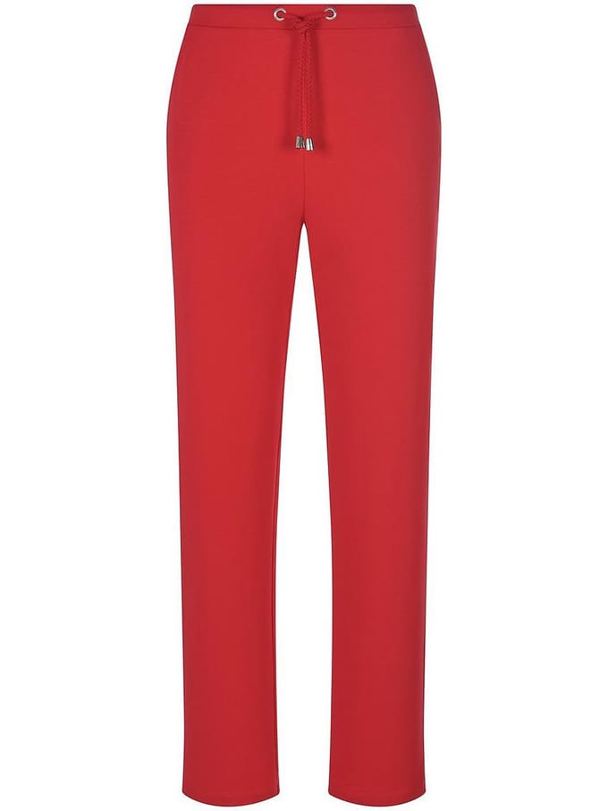 Lange sweatbroek Van Peter Hahn rood
