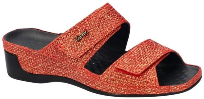 Vital -Dames - rood - slippers & muiltjes - maat 40