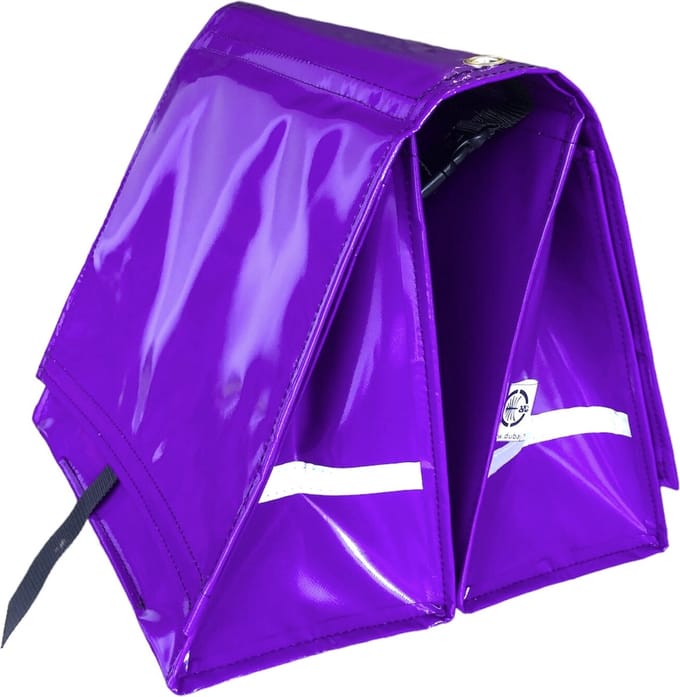 Du Baj Budget L Purple - Dubbele Fietstas - 45 l - Paars