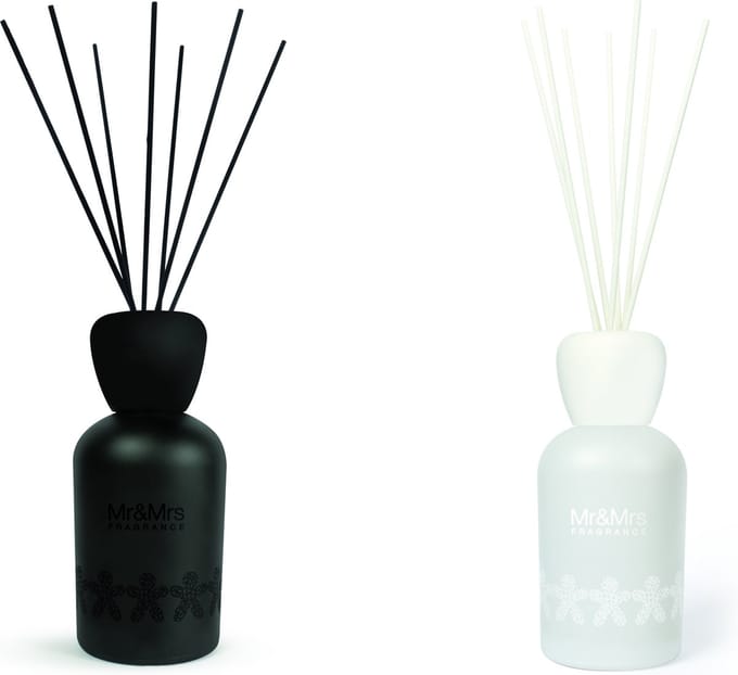 Mr. & Mrs. -  geurstokjes - Icon Diffuser Reed 3 liter - wit
