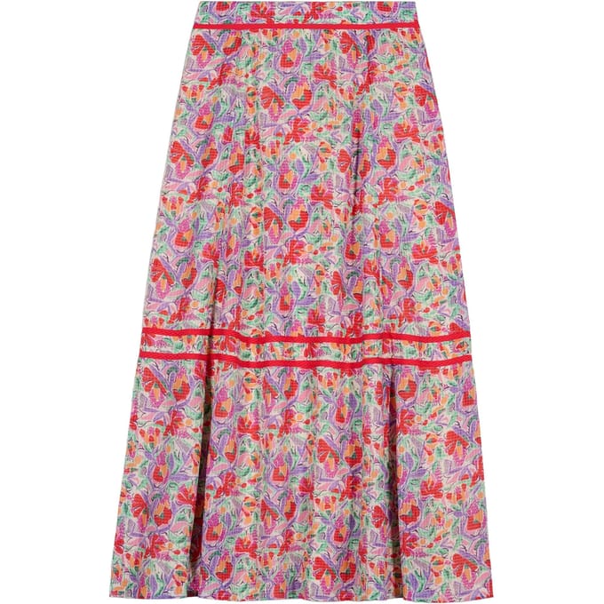 BA&SH Jupe Aliya Ecru Taglia: M | Minigonne Outlet | Donna | Marrone
