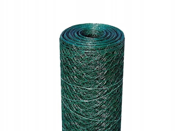 Betafence - Heksagonale Tuingaas - Groen - 1m x 10m - 25 mm