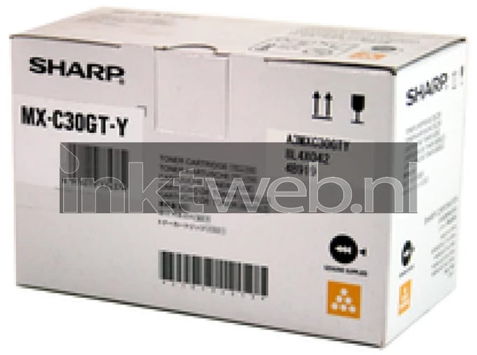 Sharp MX-C30GTY toner cartridge geel (origineel)