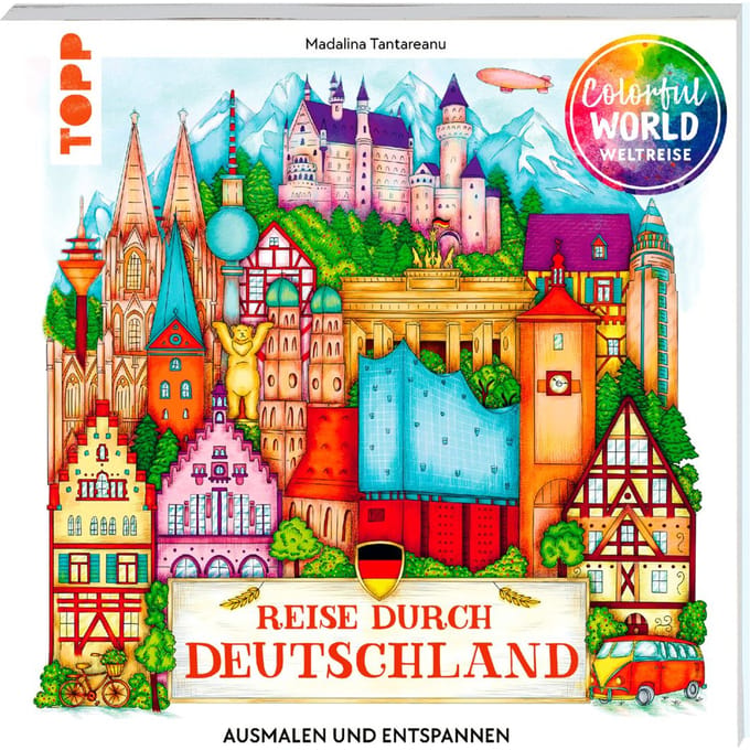 Boek "Colorful World Weltreise - Reise durch Deutschland"