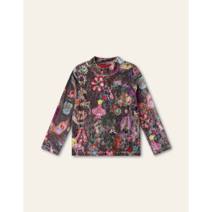 Oilily Hiver Sweater- maat164/14yr Deep Taupe