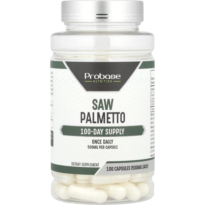 Zaagpalmetto, 500 mg, 100 Capsules