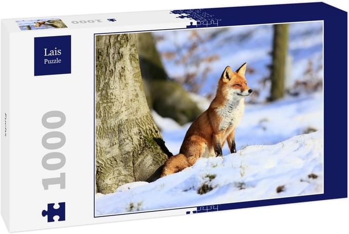 Puzzel 1000 stukjes Vos - Uitdagend Legpuzzel voor Volwassenen