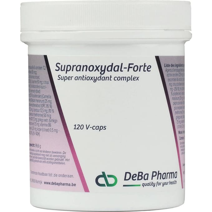 DeBa Pharma Supranoxydal-Forte 120 Capsules