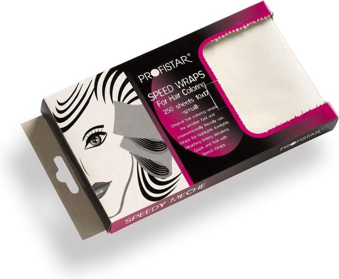 Profistar High-Light Coloring Wraps 250 vel Wit 10x17cm