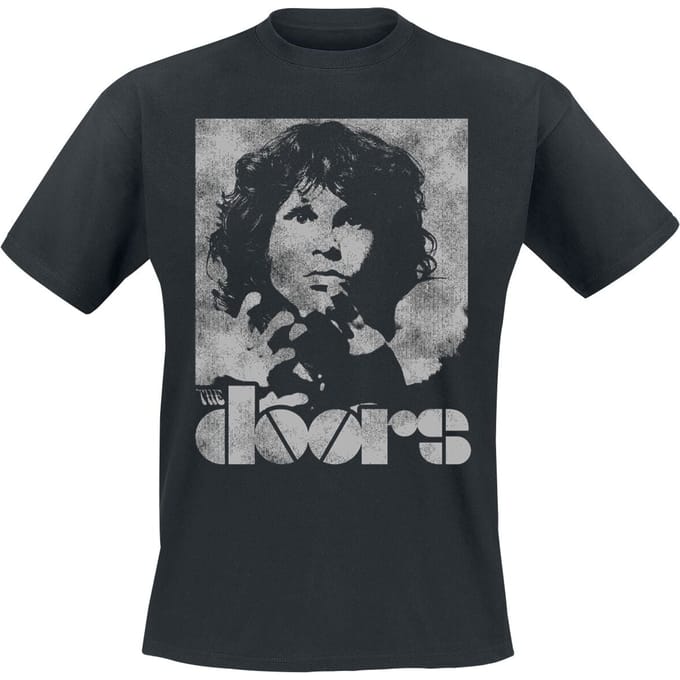 The Doors T-shirt - Breakthrough - M tot XXL - voor Mannen - zwart
