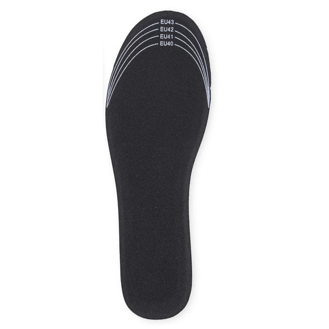 Trespass Volwassenen Unisex Memsole Memory Foam Inlegzool (Zwart)