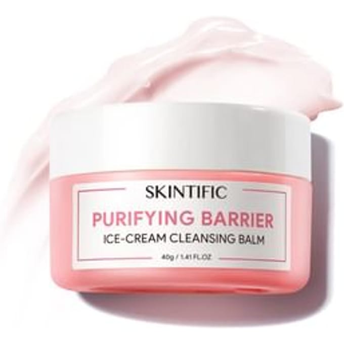 SKINTIFIC - Purifying Barrier Ice Cream Cleansing Balm 40g