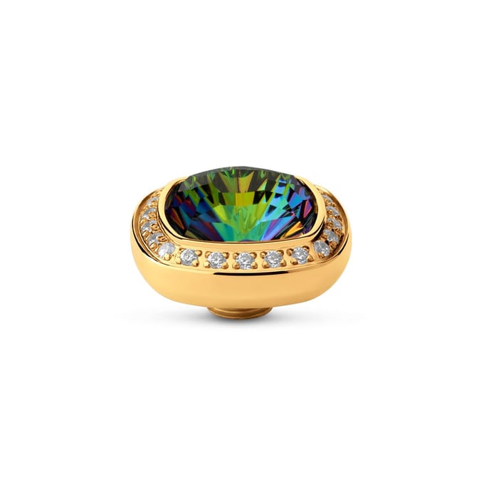 Melano Vivid Deluxe Steentje Crystal Vitrail Medium Goud