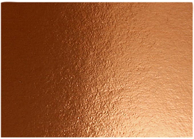 Metallic Foliekarton, A4, vel 210x297 mm, 280 gr, koper, 10 vel/ 1 doos