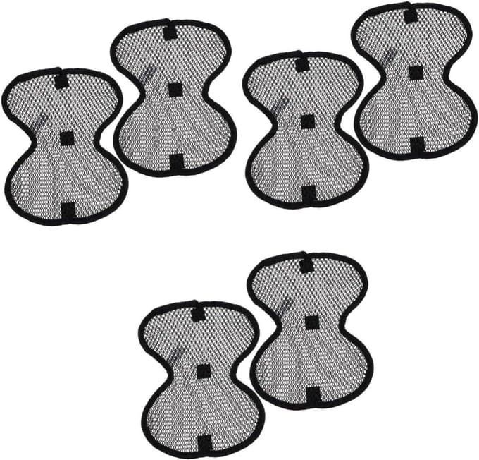 Helm Voering - Helm Pad - Comfortabel Rijden - Zweetabsorberend - 3 Stuks - Zwart