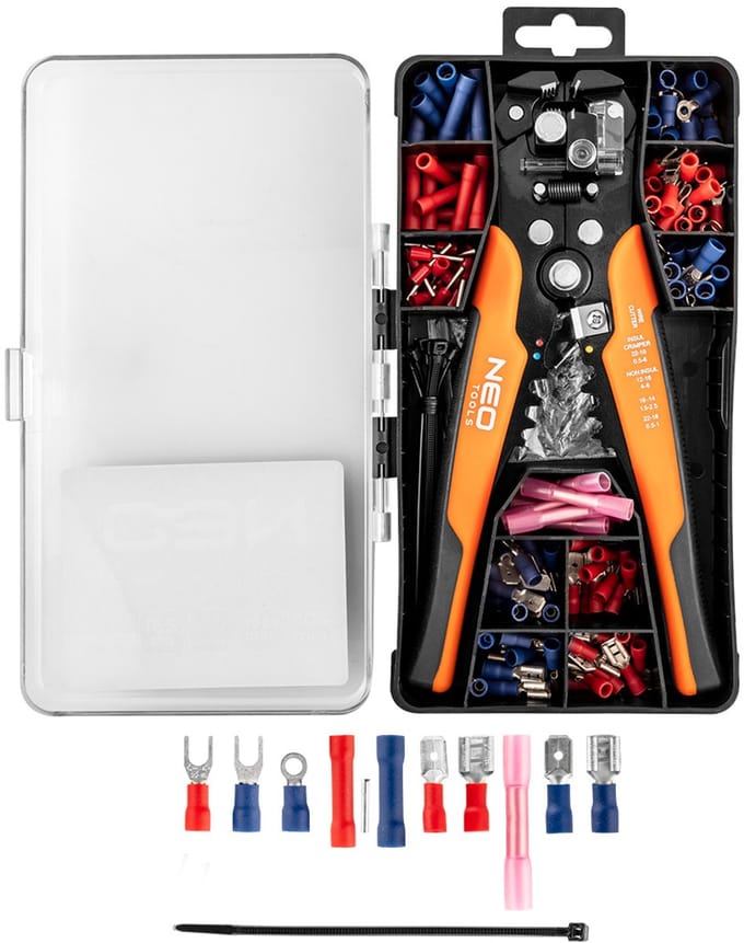 NEO Serie - Automatische Isolatiestriptang - 205 mm - Met Connectoren