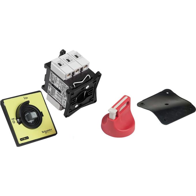 Schneider Electric VCF01 Noodstopschakelaar Vergrendelbaar 20 A IP65 (frontmontage) 1 stuk(s) Piece