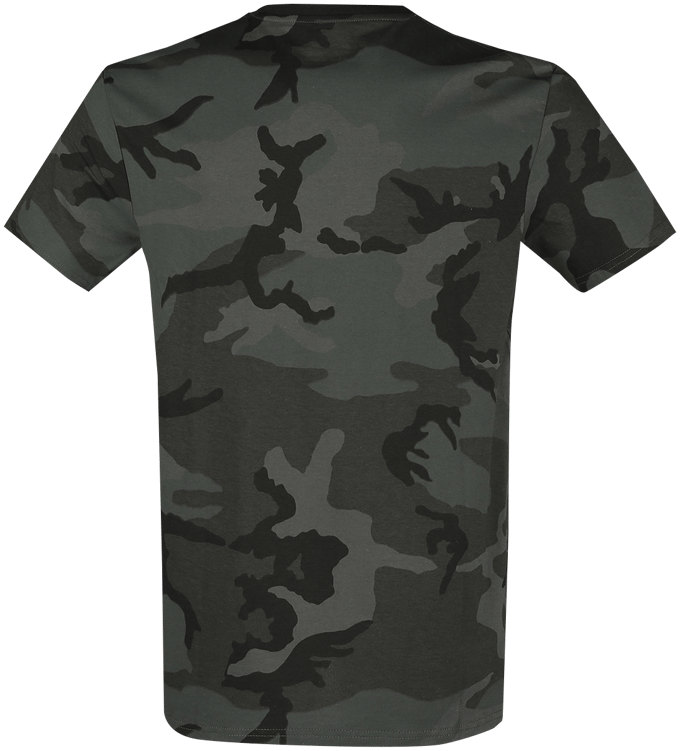 Alpha Industries T-shirt - Basic T - M tot XL - voor Mannen - camouflage