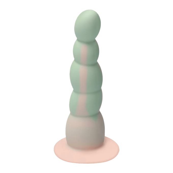 Ylva & Dite - Dildo Circe - saliegroen/oranje