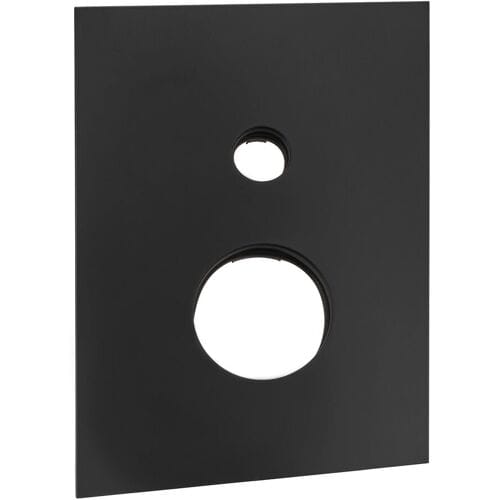 Kronenbach Quara 2.0 Black replacement rosette for concealed bath fitting (special depth) 100.1906SMKB