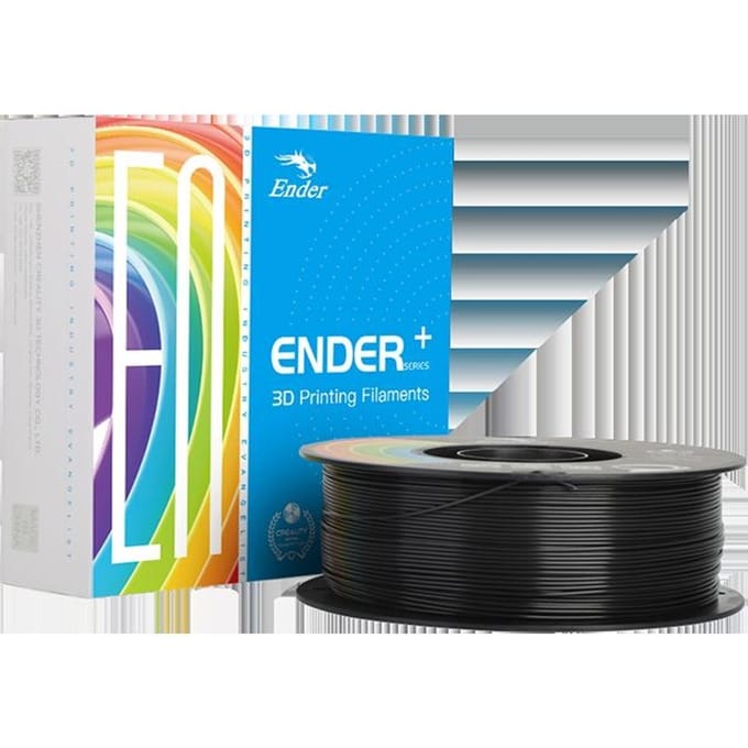 Creality Ender PLA+ 3D Filament 1,75mm 1kg Zwart