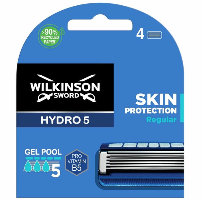 10x Wilkinson Men Scheermesjes Hydro 5 Skin Protection 4 stuks