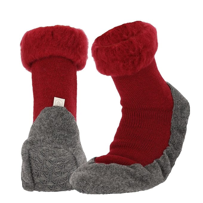 Home Shoe - Unisex - Slofsokken - Rood - Rood / 37/38