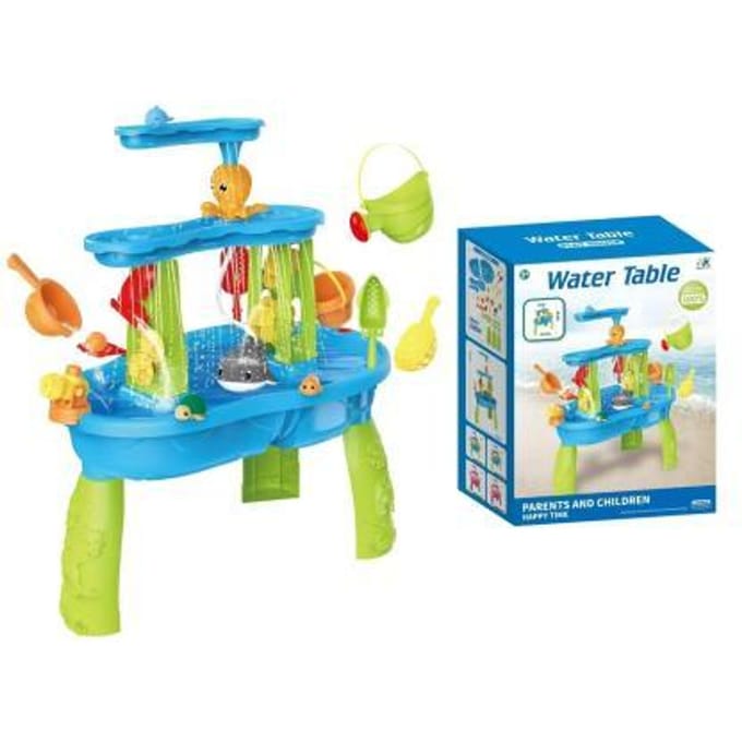 Watertafel met waterval op batterijen Waterspeeltafels