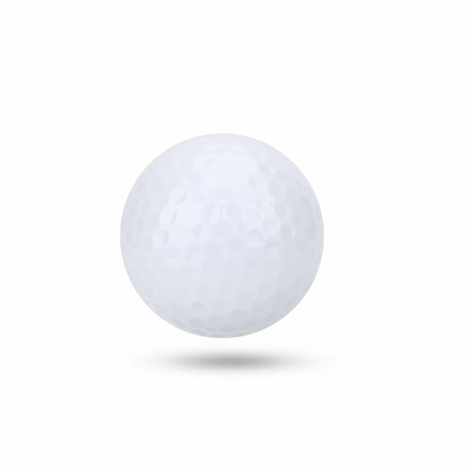 1 balle de golf à éclairage LED électronique pour entraînement sportif de nuit blanc