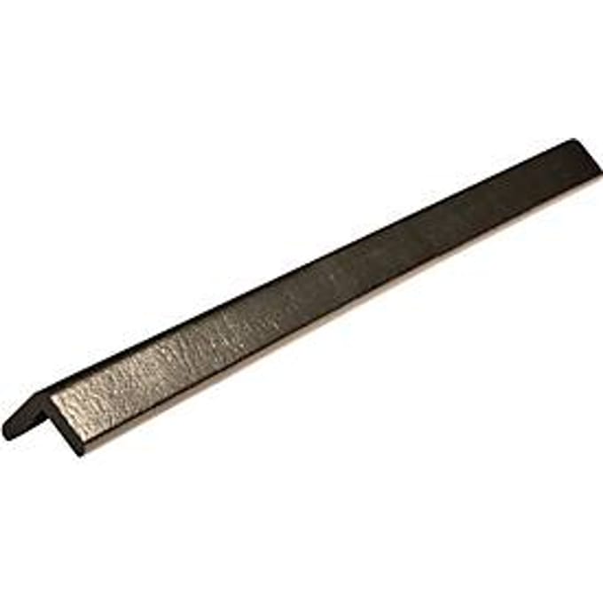 Hoekbeschermprofiel type E, 5 m/rol, zwart