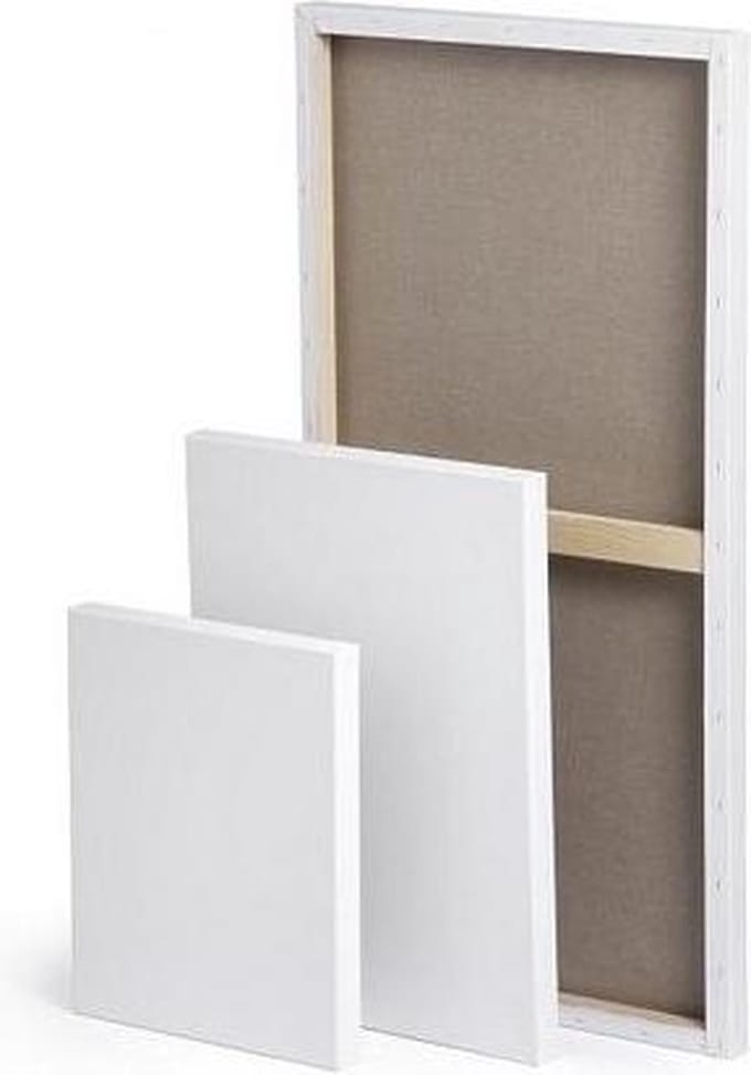 CO Professional Canvas 70x90 Schildersdoek 6 stuks