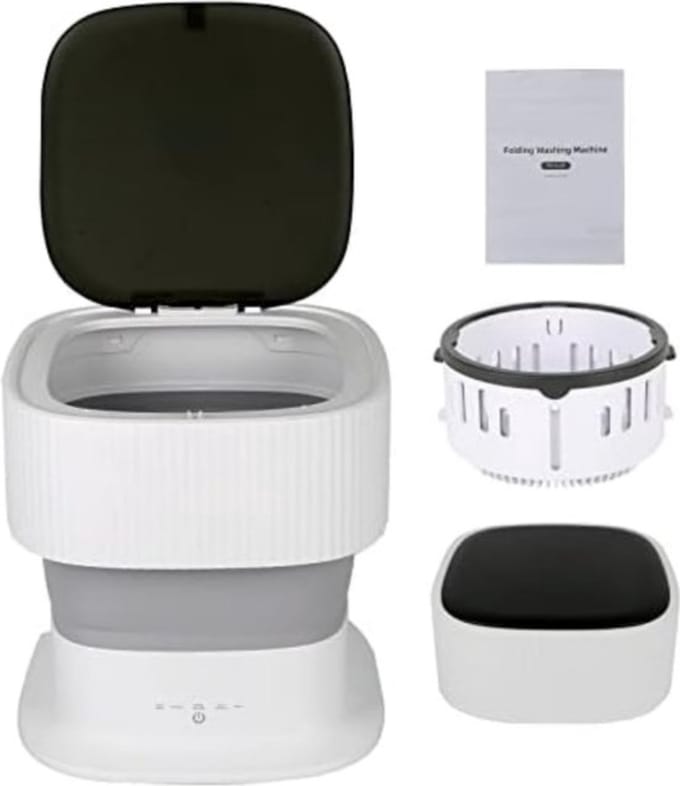 Kleine Wasmachine - Draagbaar en Opvouwbaar - Compact Design