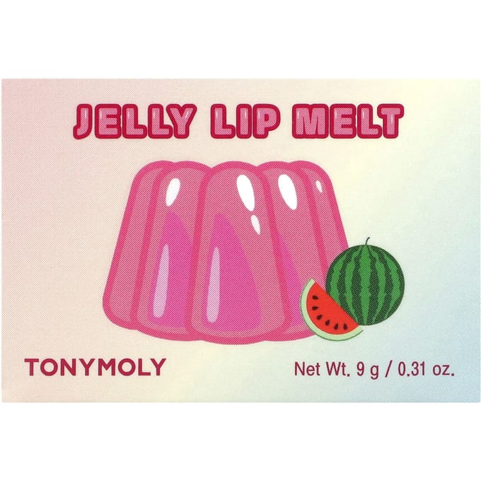 TonyMoly, Watermeloen Jelly Lip Melt, 0,31 oz (9 gram) pink