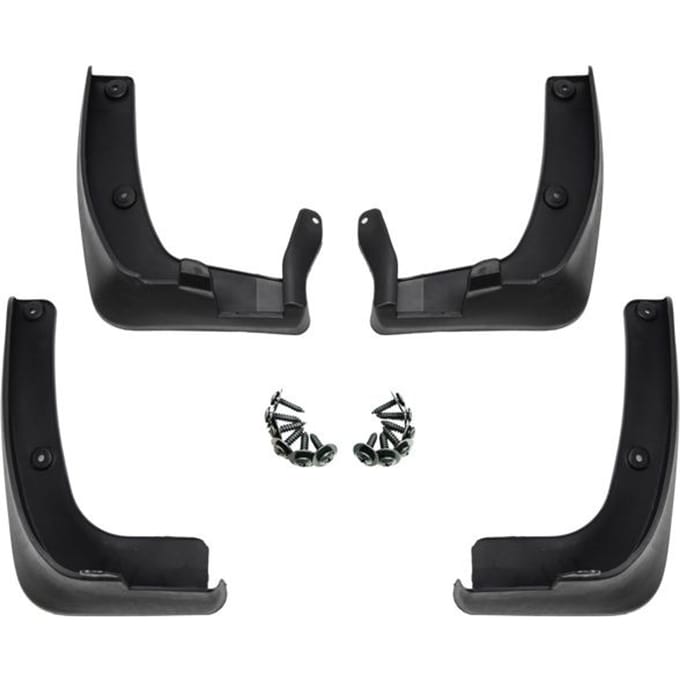 Spatlappen - NORM - Kia Sorento 2014-2020 - 4 stuks - Duurzaam - Perfecte pasvorm zwart