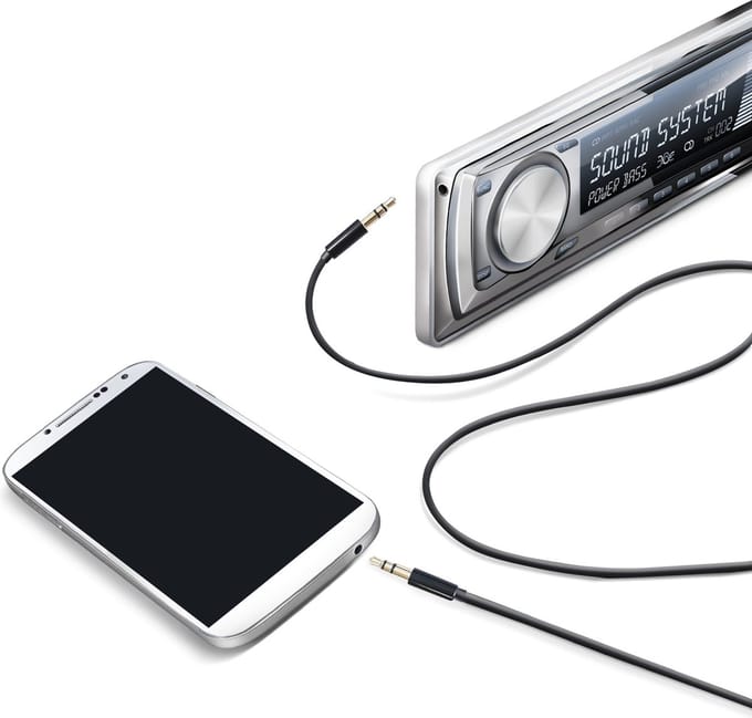 Stereo Audio Kabel man/man, 3,5 mm - Celly
