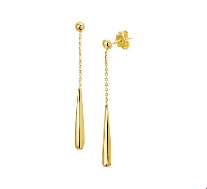oorhangers druppel 14K geelgoud 4018866