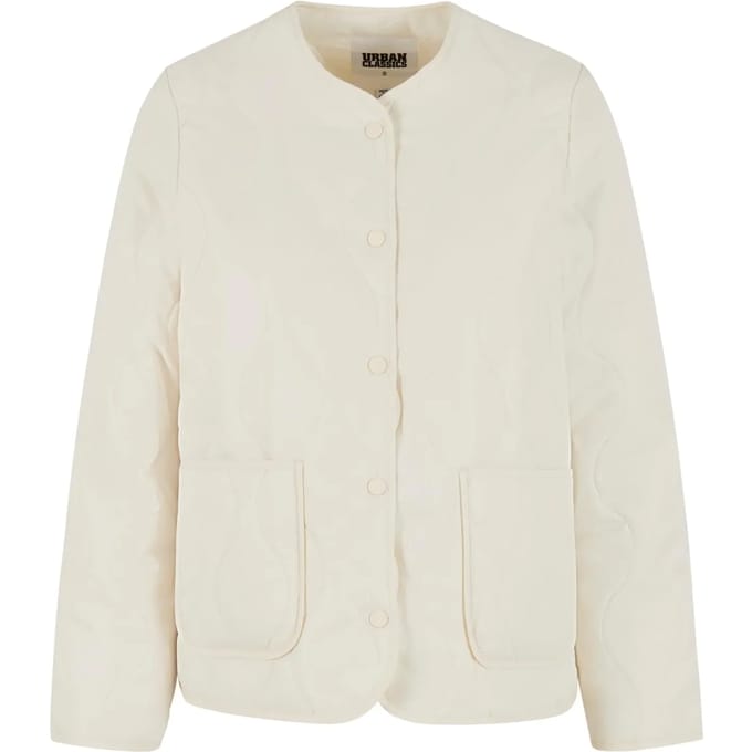 Urban Classics - Quilted Jacket - S - Creme